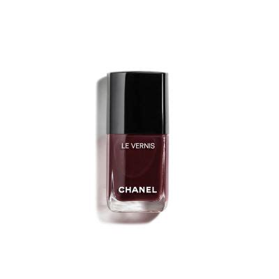 chanel rouge fatal le vernis|Chanel 155 rouge noir.